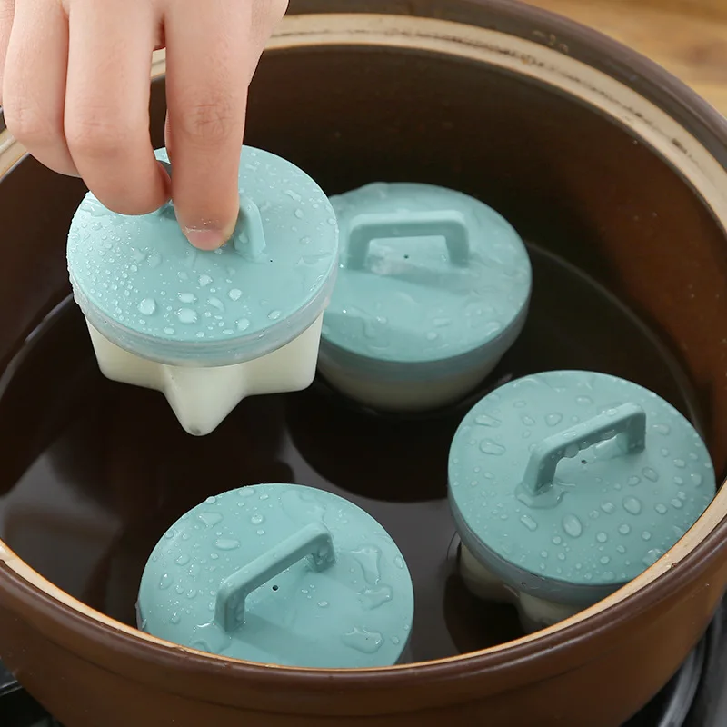 Baby Food Egg - 4pcs/set Food Grade Soft Silicone Egg