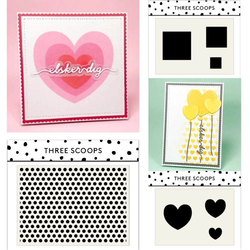 Baby Food Diary - Heart balloon baby Cutting Dies &
