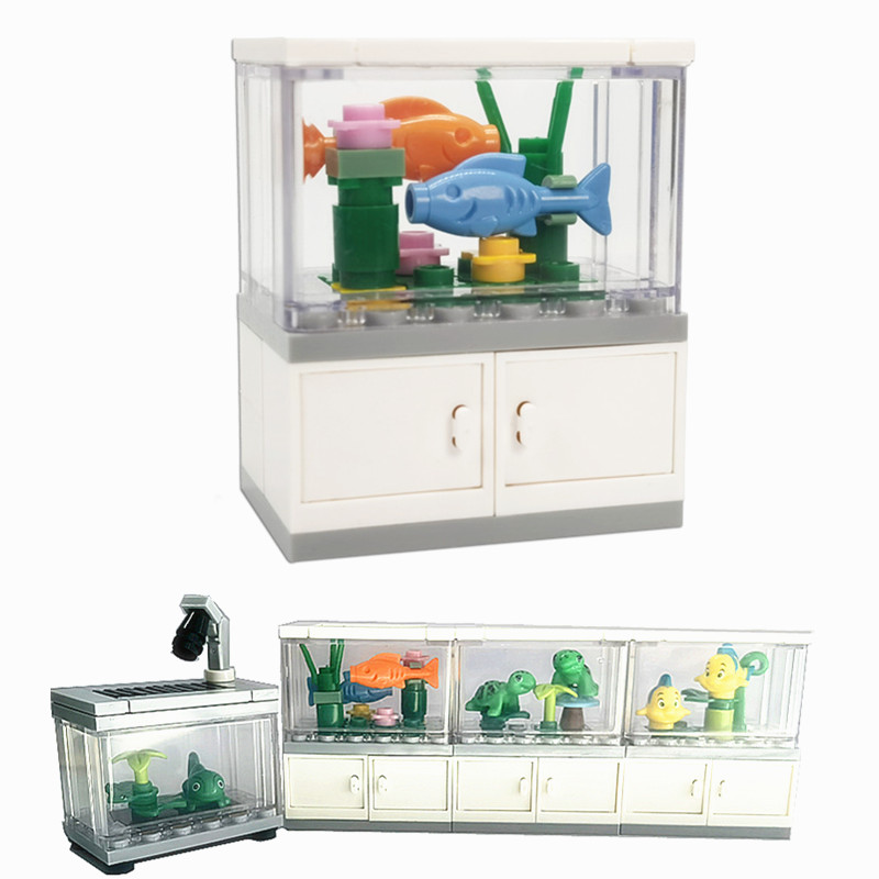 City Friends Fish Tank Buildin - огляд і ціна Lego Set Creator
