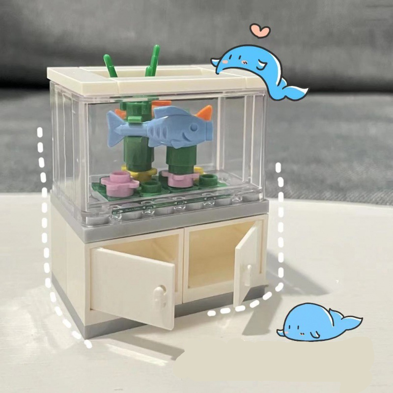 City Friends Fish Tank Buildin - огляд і ціна Lego Set Creator