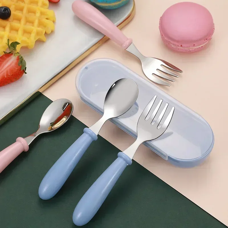304 Stainless Steel Children's - огляд і ціна Baby Food Utensils Set