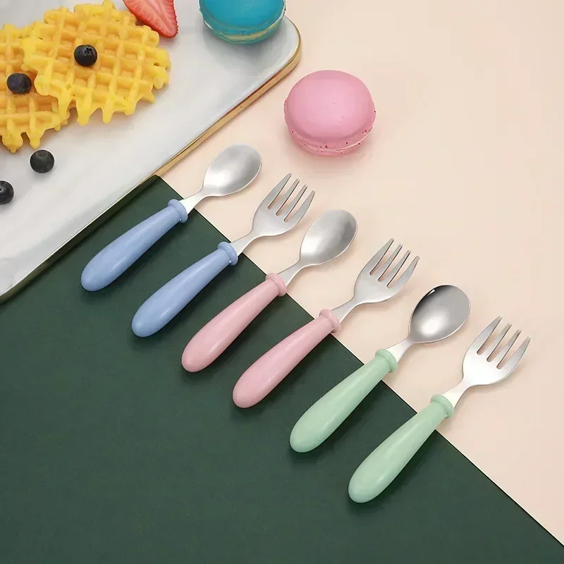 304 Stainless Steel Children's - огляд і ціна Baby Food Utensils Set