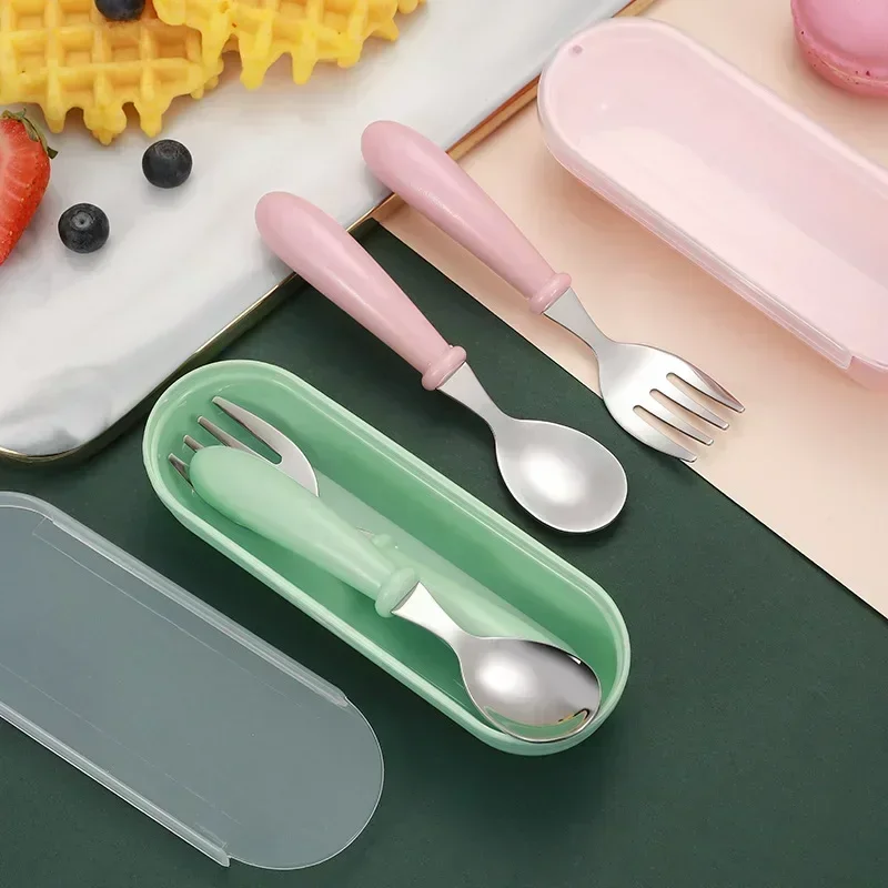 304 Stainless Steel Children's - огляд і ціна Baby Food Utensils Set