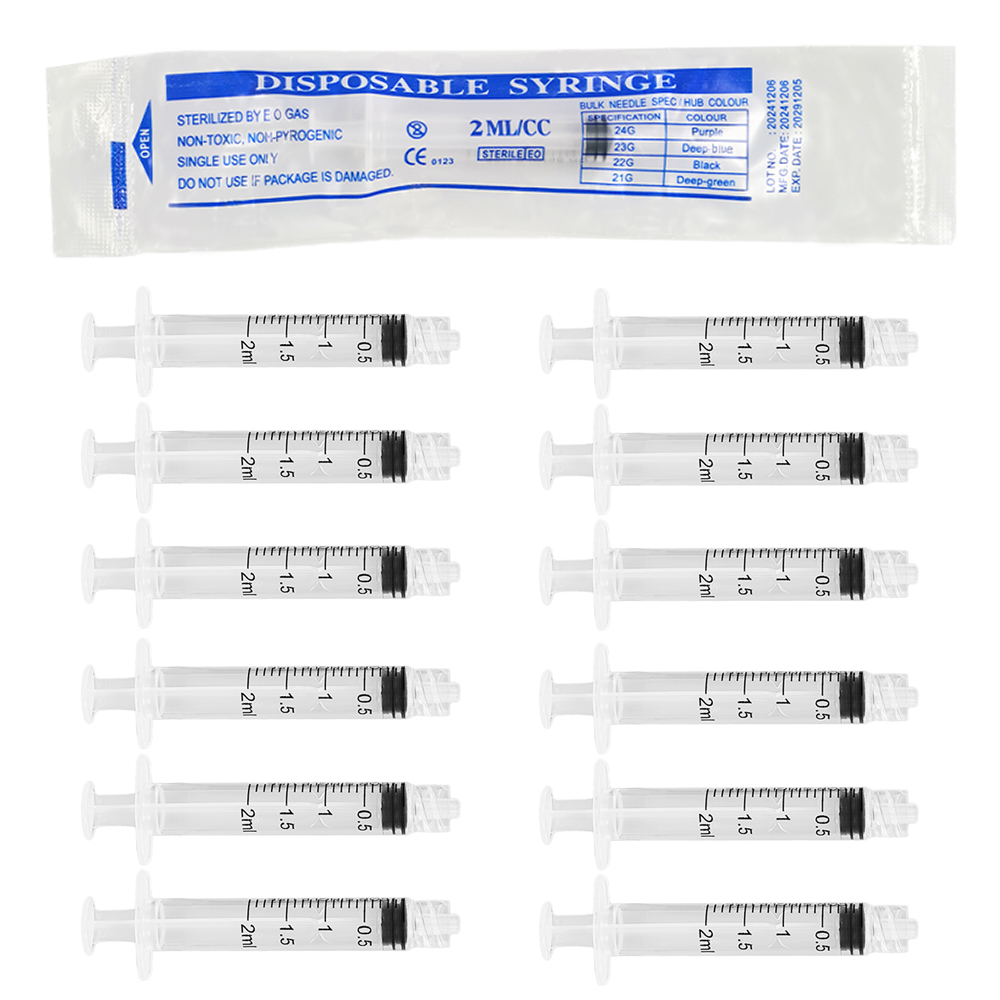 2ml Luer Lock Syringe 100pcs,  - огляд і ціна Baby Food Allergy Rash