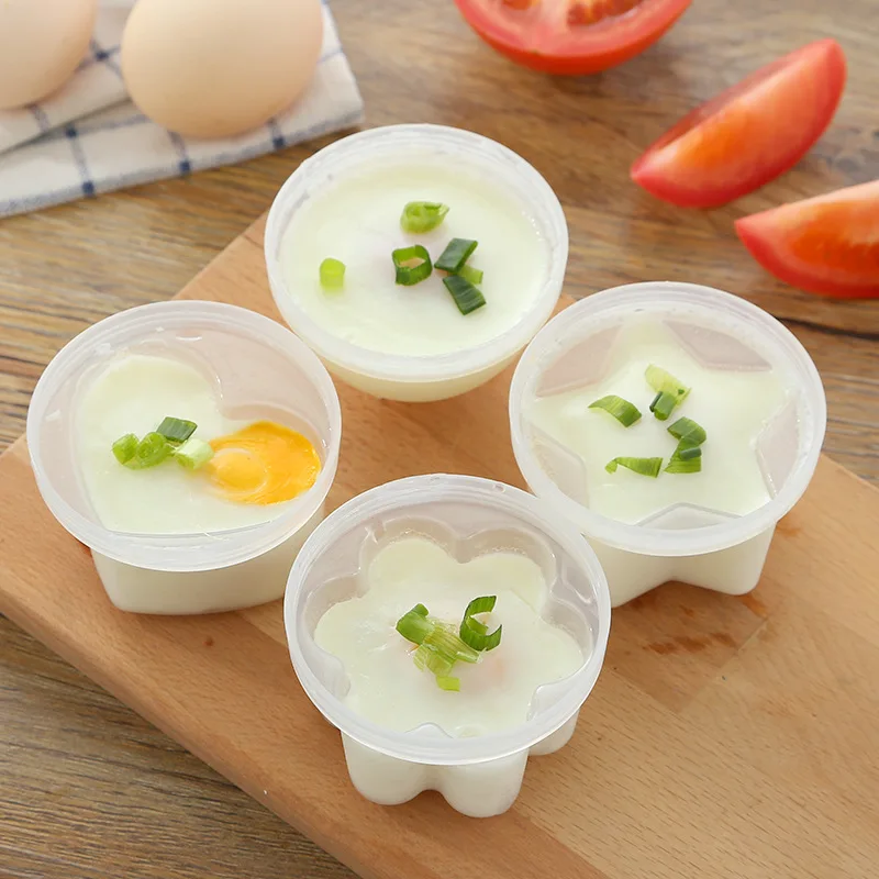 4pcs/set Food Grade Soft Silic - огляд і ціна Baby Food Egg