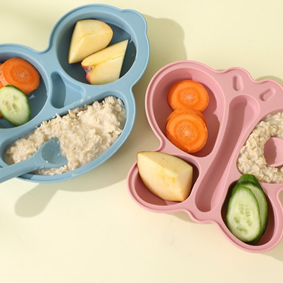 2pcs Baby Butterfly Silicone D - огляд і ціна Baby Food Diary