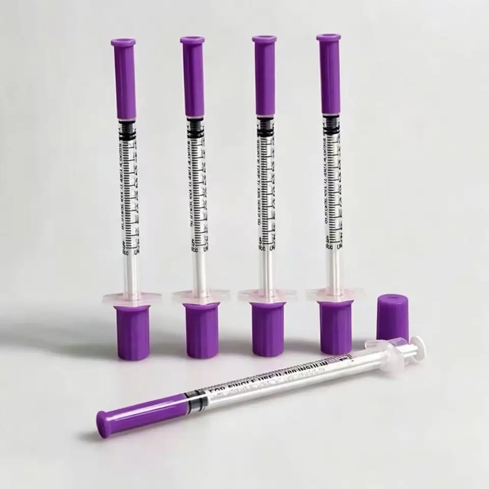 100Pcs Purple 31G Syringe 0.5/ - огляд і ціна Baby Food Allergy Rash