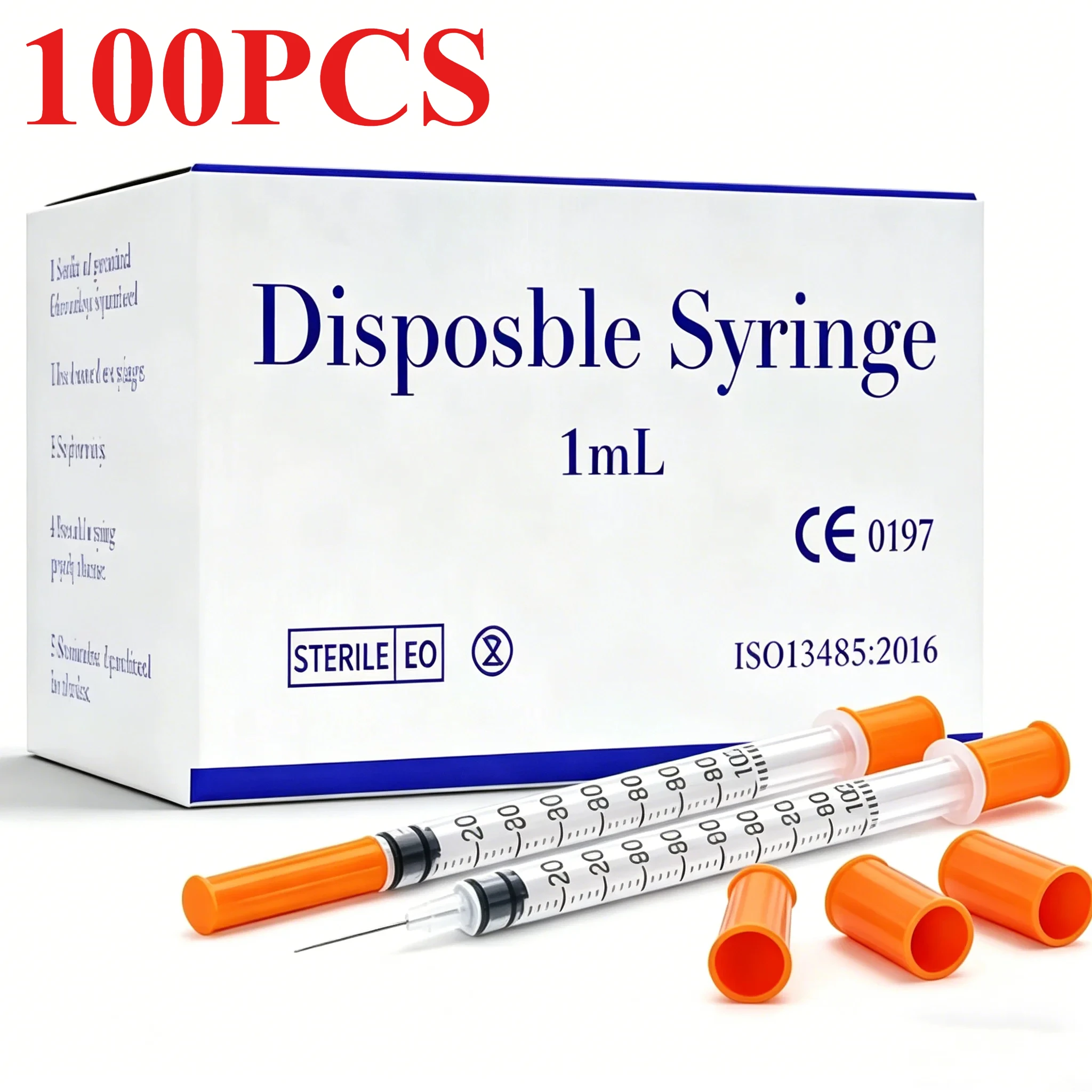 100 Pieces 1ml/0.5mlcc Various - огляд і ціна Baby Food Allergy Rash
