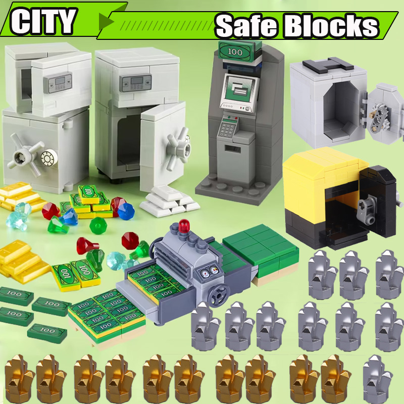 MOC City Strongbox Safe Box Bu - огляд і ціна Lego Set Creator