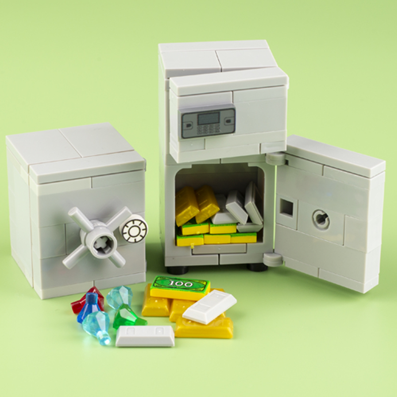 MOC City Strongbox Safe Box Bu - огляд і ціна Lego Set Creator