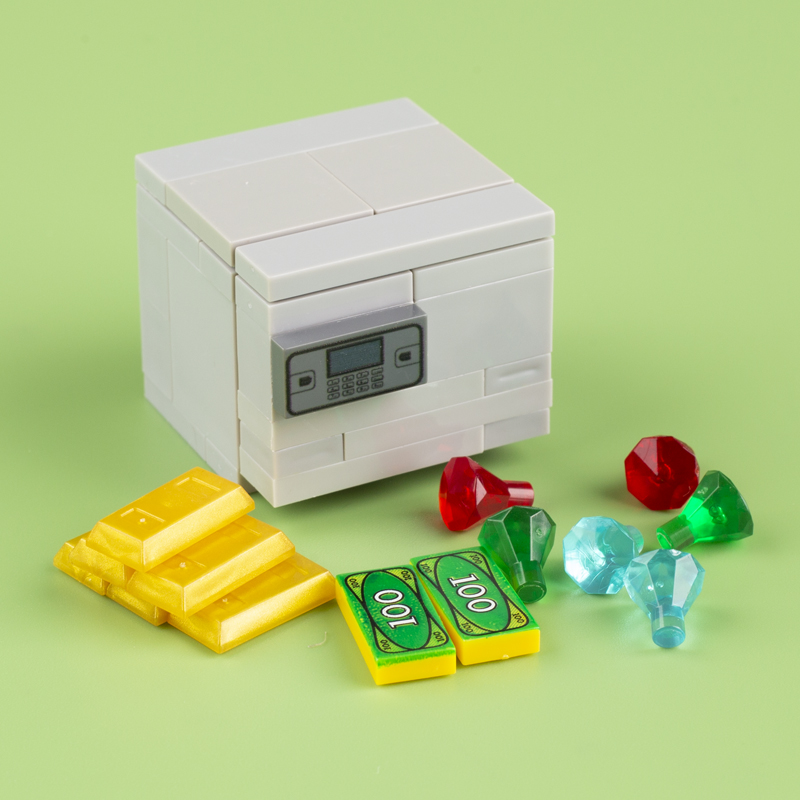 MOC City Strongbox Safe Box Bu - огляд і ціна Lego Set Creator