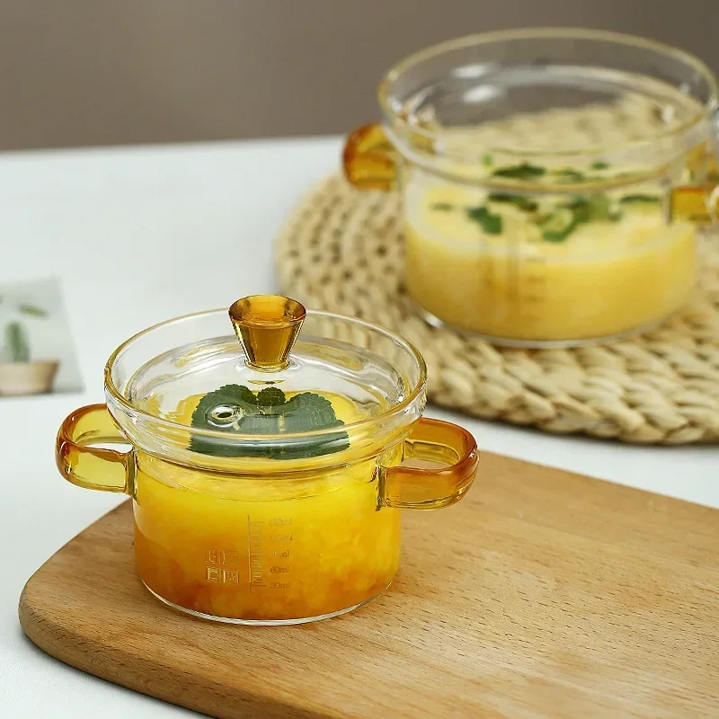 Small Glass Bowl with Lid, Ste - огляд і ціна Baby Food Egg