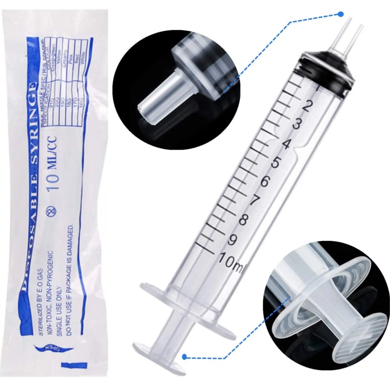 10-100PCS 10ml Plastic Luer Sl - огляд і ціна Baby Food Allergy Rash