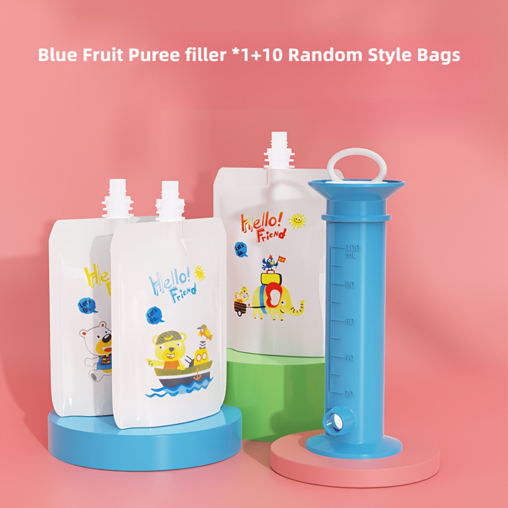 Baby Food Filling Tool, Syring - огляд і ціна Baby Food Pouches 1 Year Old