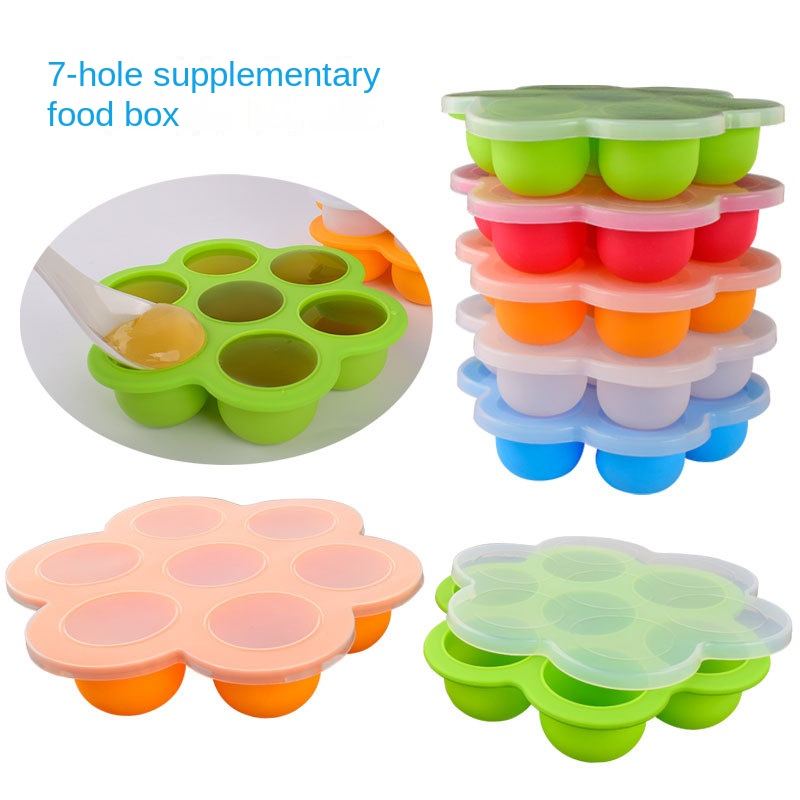 7 Holes Reusable Silicone Baby - огляд і ціна Baby Food Egg