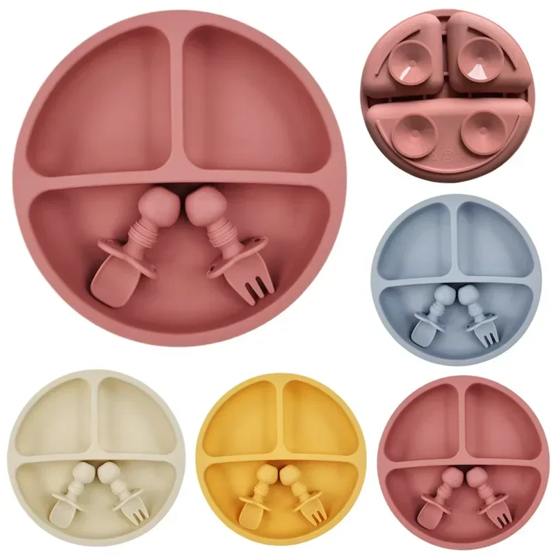 3Pcs Silicone Baby Feeding Set - огляд і ціна Baby Food Diary