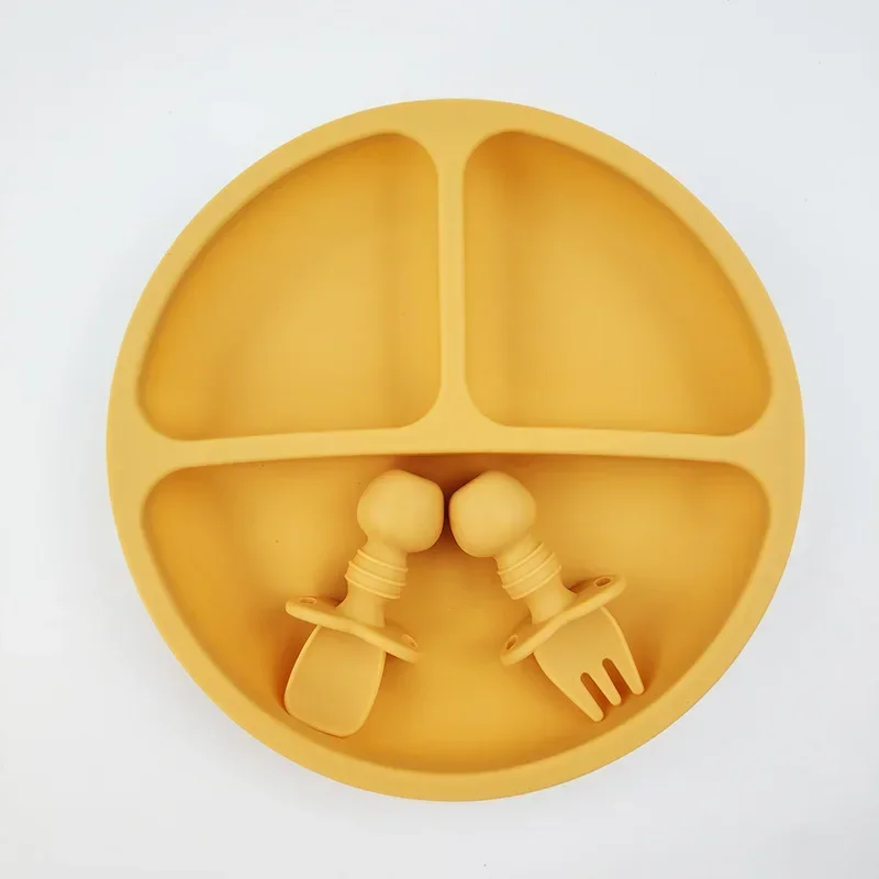 3Pcs Silicone Baby Feeding Set - огляд і ціна Baby Food Diary