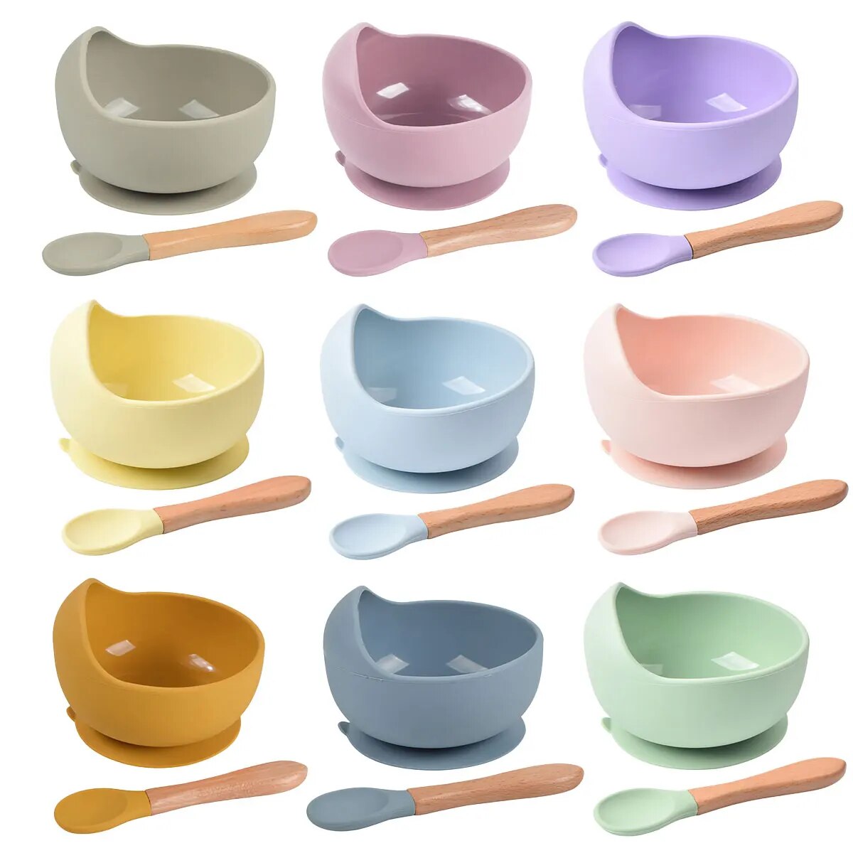 2PCS Silicone Baby Feeding Bow - огляд і ціна Baby Food Diary