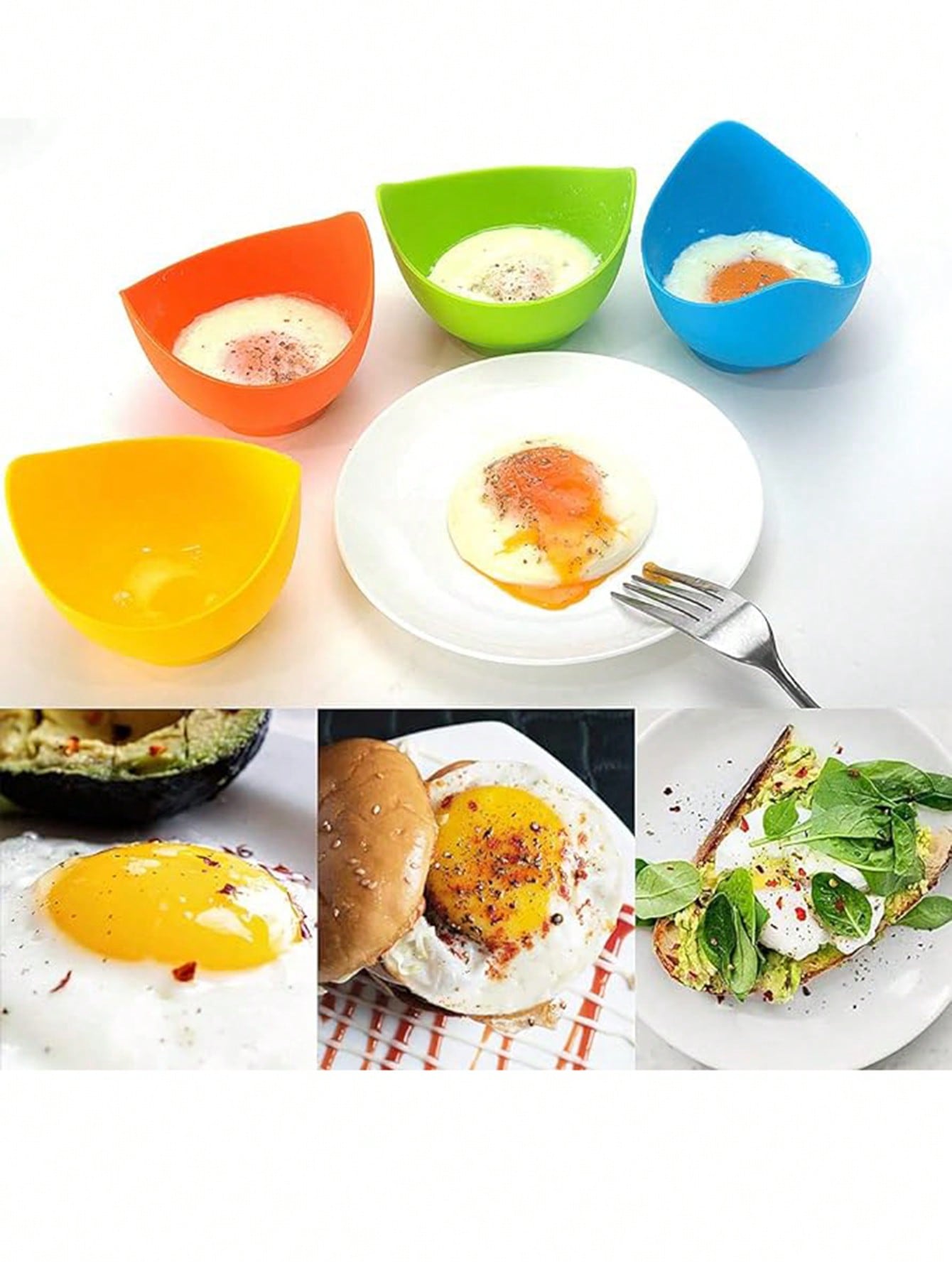 4pcs In Random Colors Egg Boil - огляд і ціна Baby Food Egg