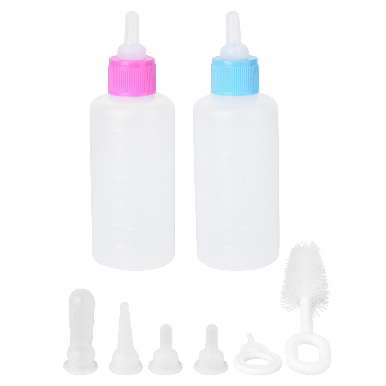 2Sets Pet Milk Bottle Feeding  - огляд і ціна Baby Food Kitten
