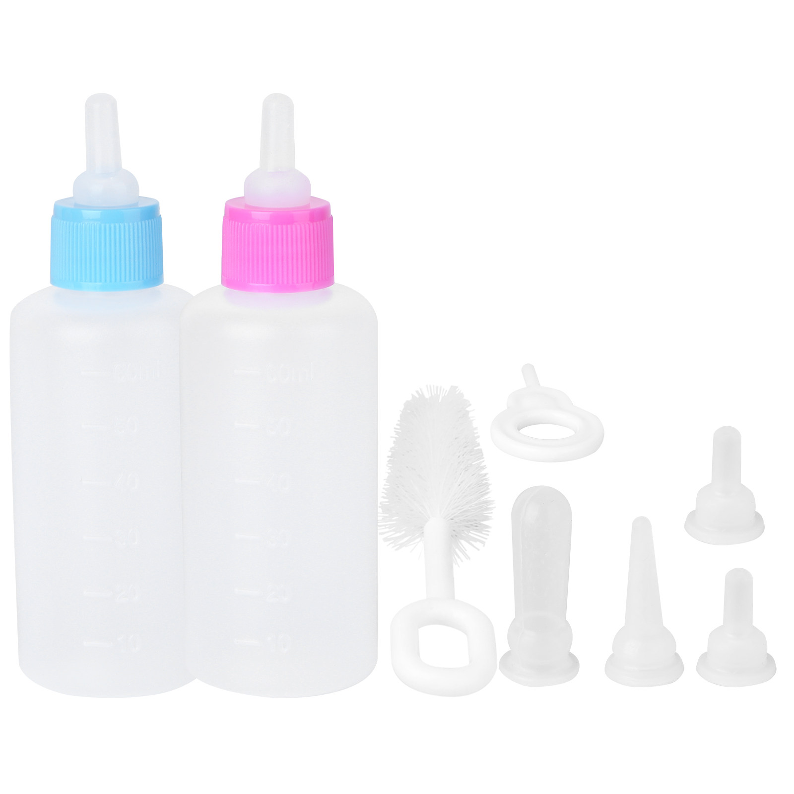 2Sets Pet Milk Bottle Feeding  - огляд і ціна Baby Food Kitten