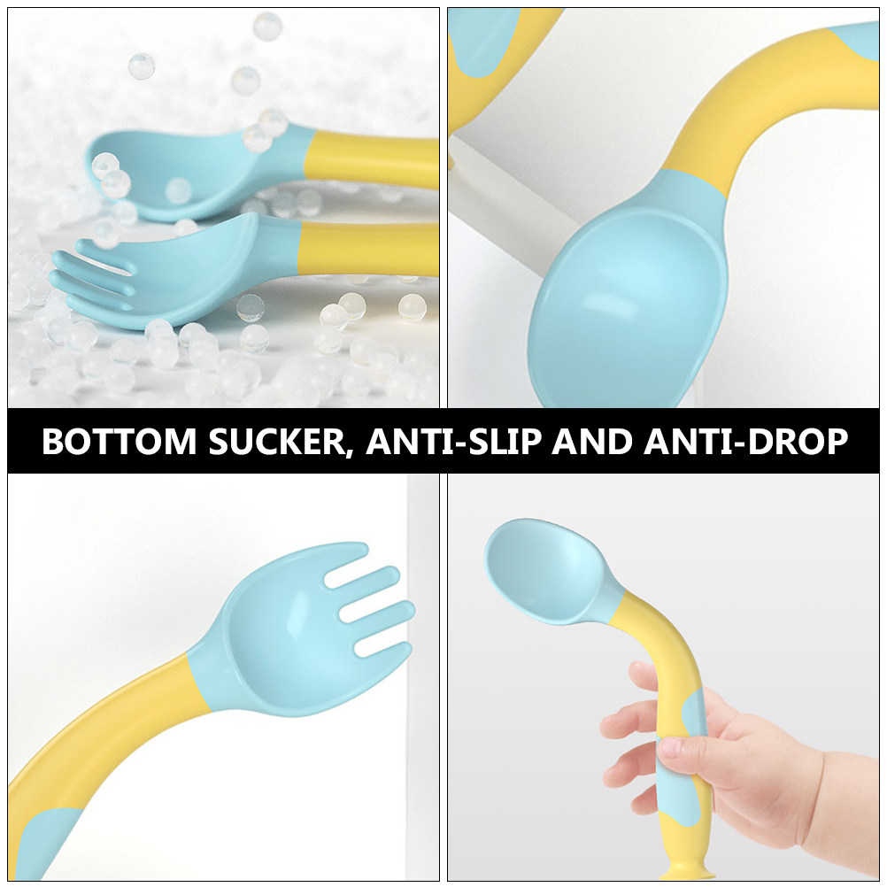 1Set Toddler Utensil Set Babie - огляд і ціна Baby Food Utensils Set