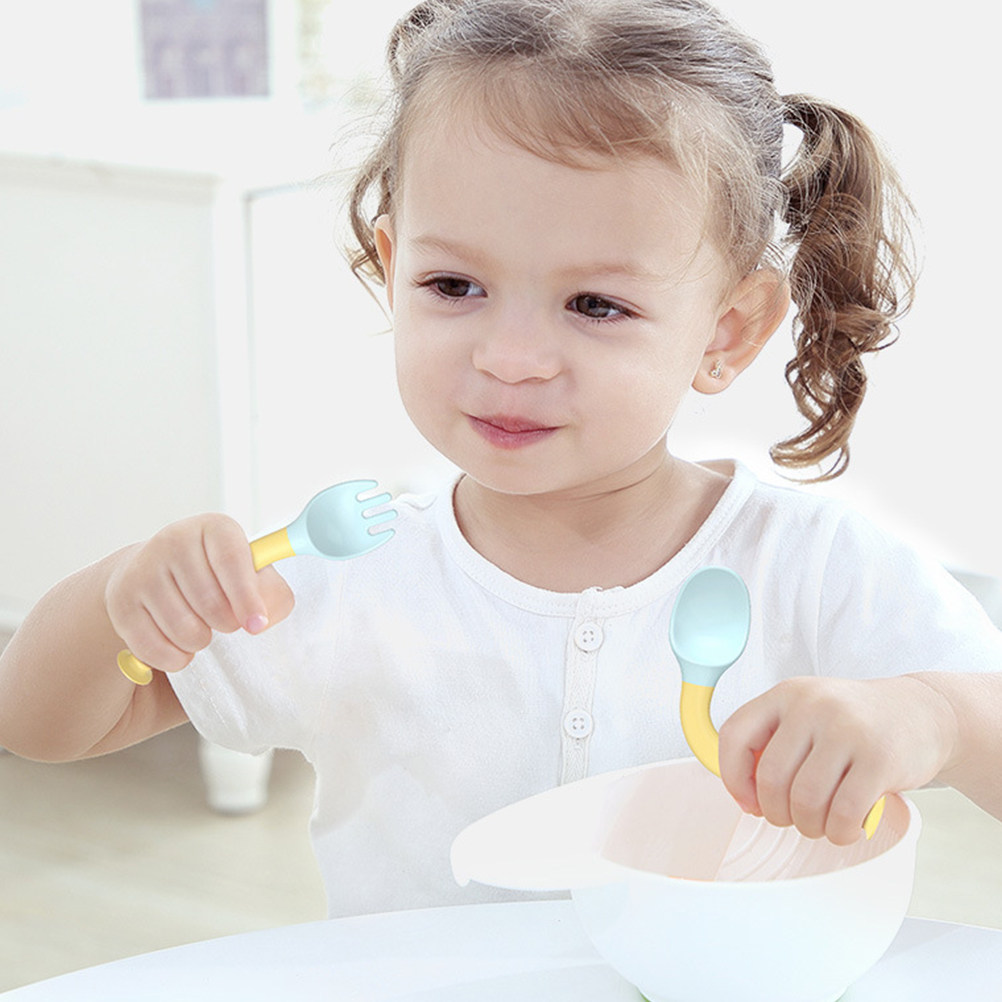 1Set Toddler Utensil Set Babie - огляд і ціна Baby Food Utensils Set